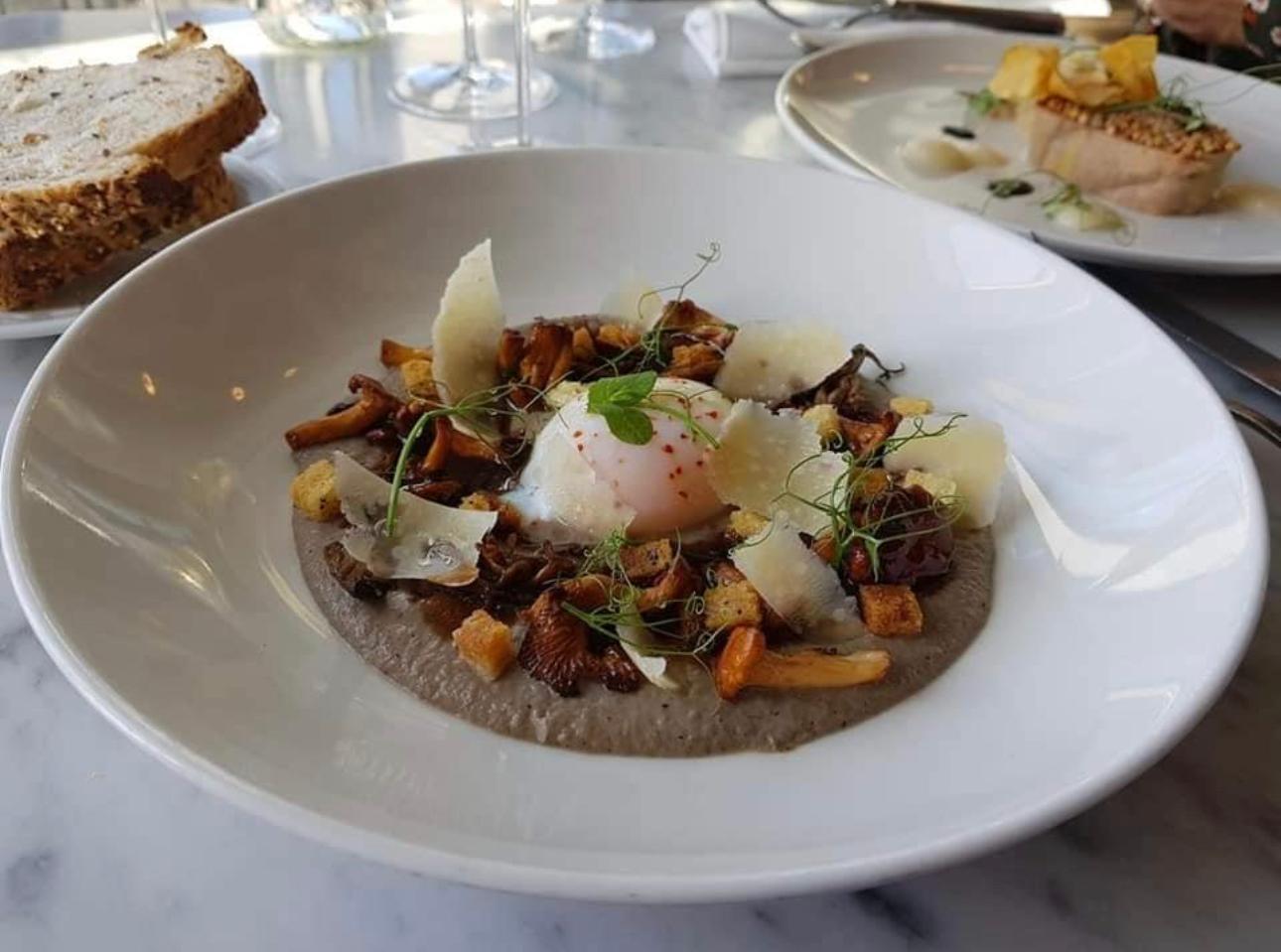 Girolles & œuf parfait