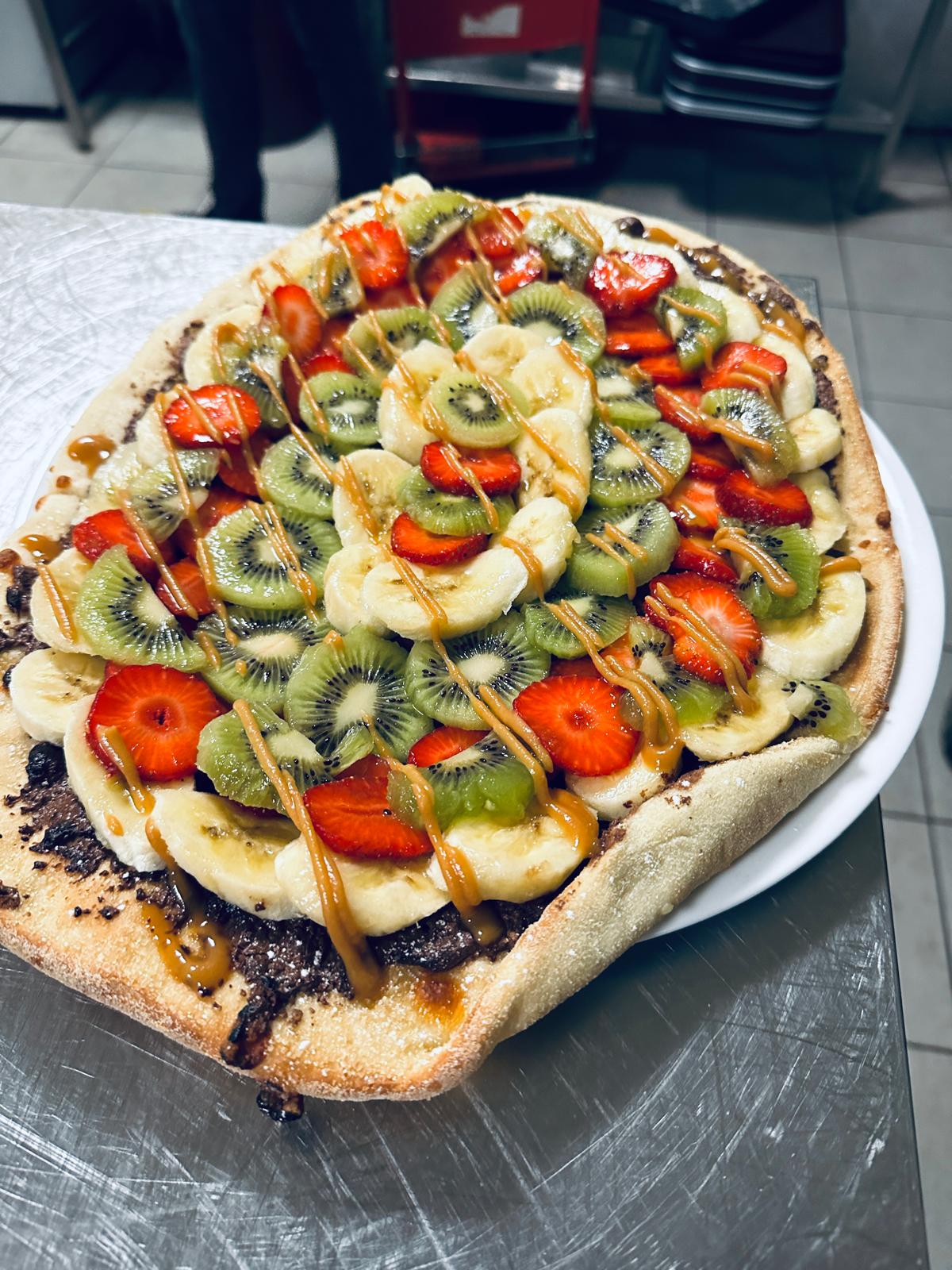 Pizza sucrée
